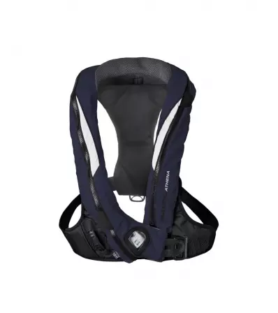 Надуваема спасителна жилетка Baltic Athena 165 Auto Harness Blue/White 40-120 KG