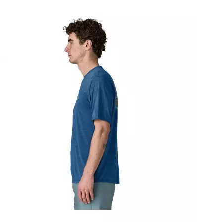 Тениска Patagonia Capilene Cool Daily Shirt - Great Waves M's