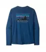 Блуза Patagonia Long-Sleeved Capilene Cool Daily Shirt - '73 Skyline M's