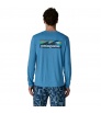Patagonia Long-Sleeved Capilene Cool Daily Shirt - Boardshort Logo M's