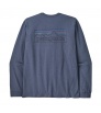 Blouse Patagonia Long-Sleeved P-6 Logo Responsibili-Tee M's