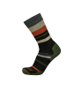 Point6 Mixed Stripe Medium Crew Socks